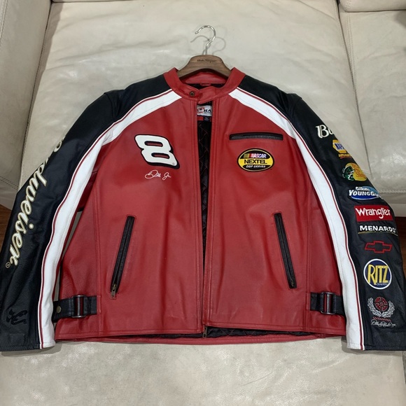 Budweiser Red and Black Racing Jacket